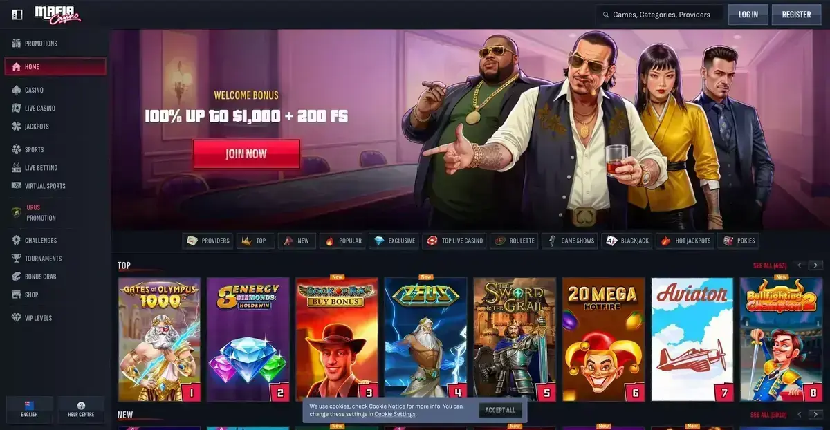 Mafia Casino Képernyőkép 1